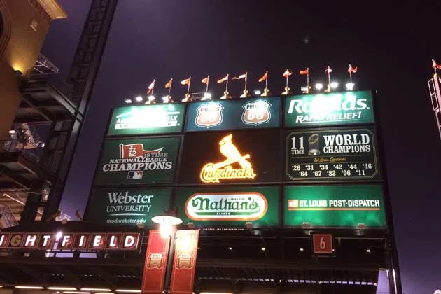 Busch Stadium outside