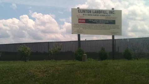 A proposed agreement between Clinton Landfill Inc. and the DeWitt County Board would end the landfill's pursuit of permits to dump polychlorinated biphenyl into the landfill, which sits above the Mahomet Aquifer. That agreement will be voted on Thursday. (WJBC file photo)