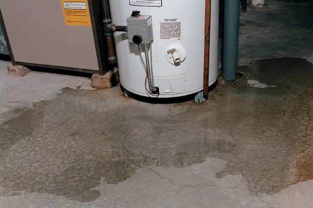 Flooded basement