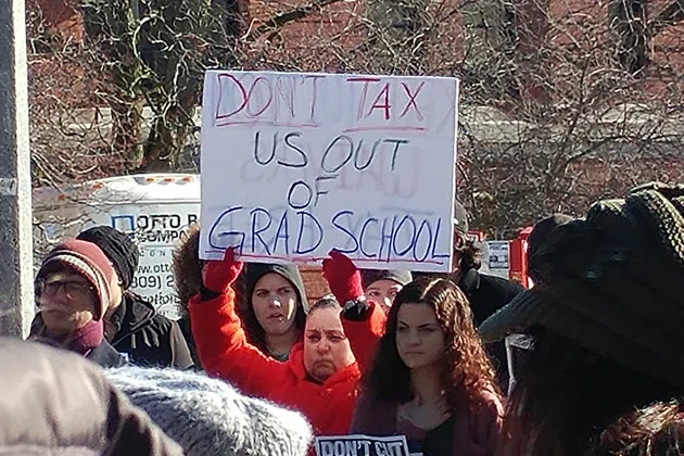 ISU tax bill rally