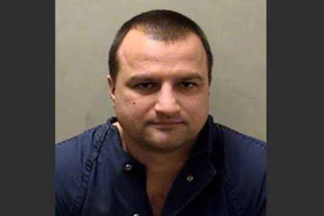 Former McLean County Sheriff's deputy Jay Hobson is accused of stealing over $100,000 from the county's police union. (Photo courtesy McLean County Jail)