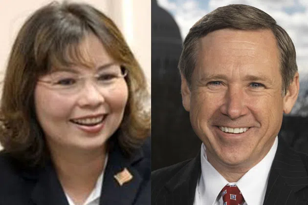 Tammy Duckworth and Mark Kirk