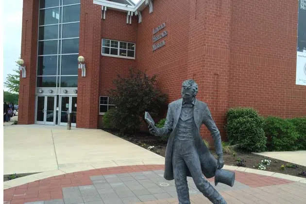 The Lincoln Heritage Museum reopened at 1115 Nicholson Road in Lincoln last year. (Photo by Eric Stock/WJBC)