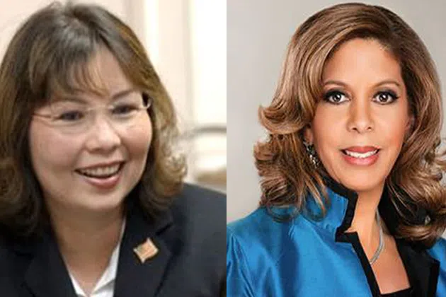 Tammy Duckworth and Andrea Zopp