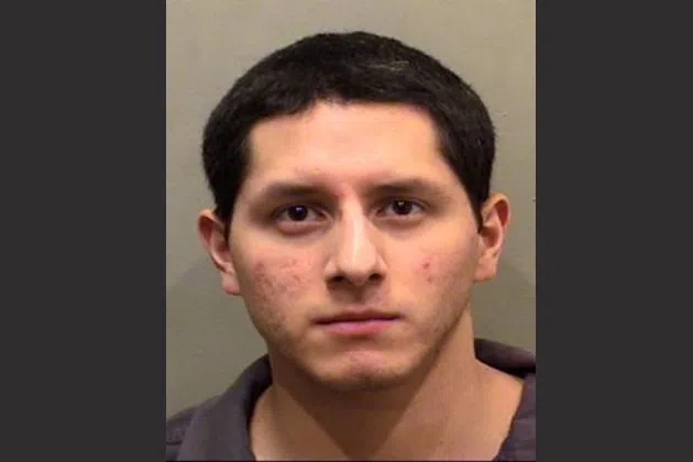 Xavier Cordova, 30, of Chicago has been acquitted in the death of Mitchell Robinson. (Photo courtesy McLean County Jail)