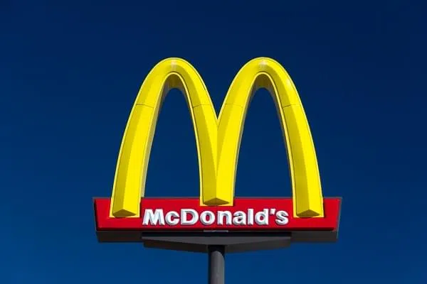 Large McDonald's Sign