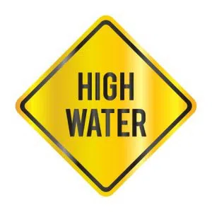 High Water Sign