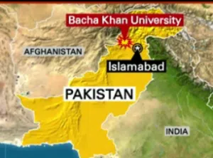 Pakistan University map from CNN
