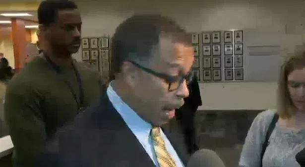 press conference murdered elderly man