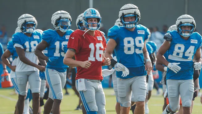 Football Is Back: Lions Camp Starts Soon