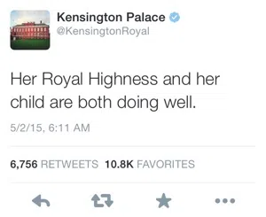 Royal Tweet