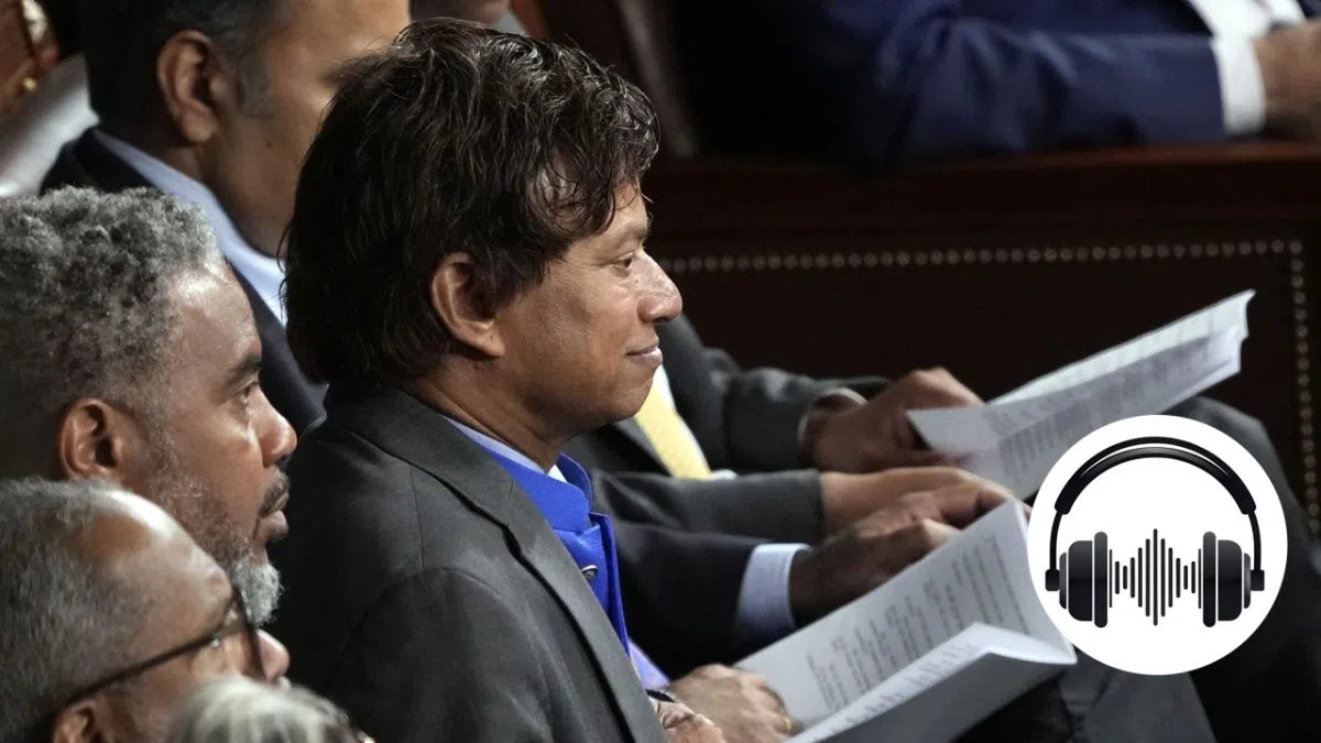 Rep. Thanedar on Trump’s Retraction on Using Force to Take Greenland: “He Created the Whole Issue, and Then He Backtracked’