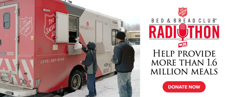 Feature: https://www.wjr.com/salvation-army-bed-bread-club-radiothon/