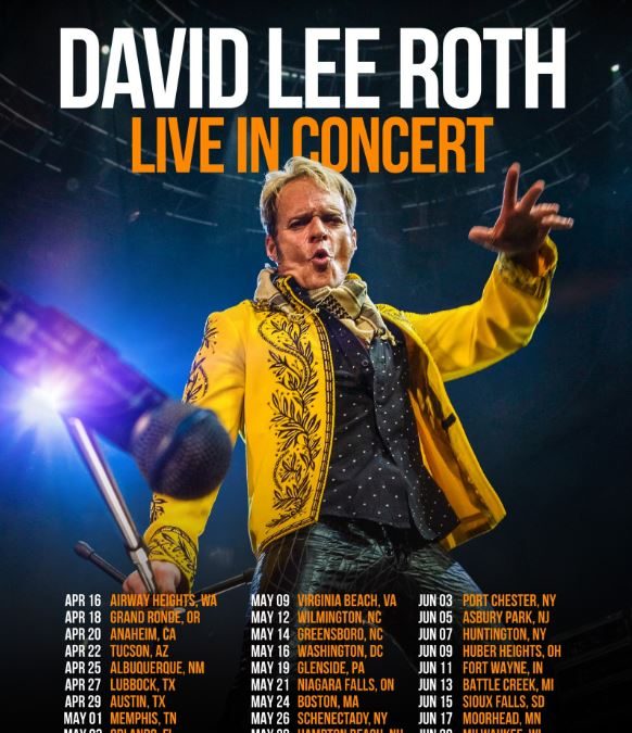David Lee Roth Announces 2026 Tour | WLAV-FM