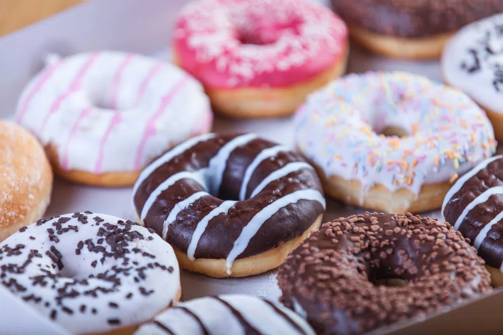donuts in a box