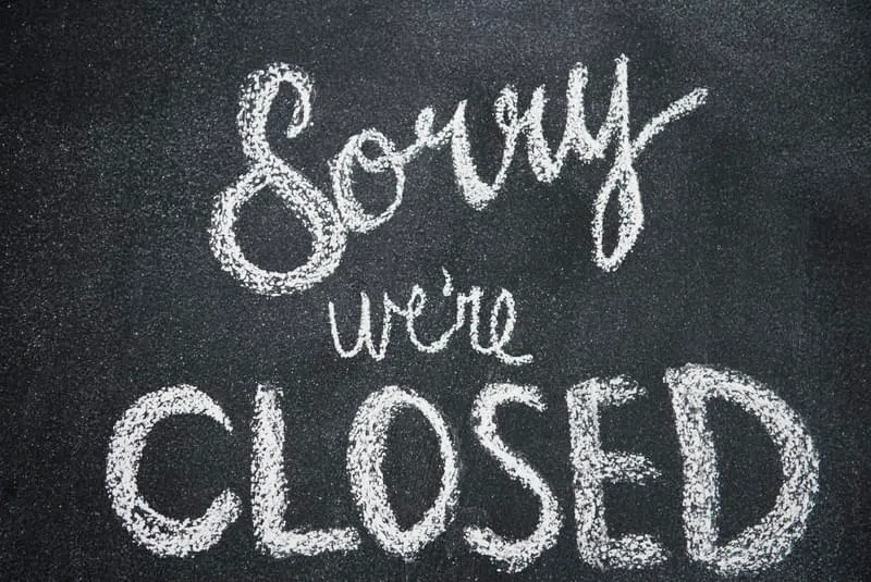 Closed