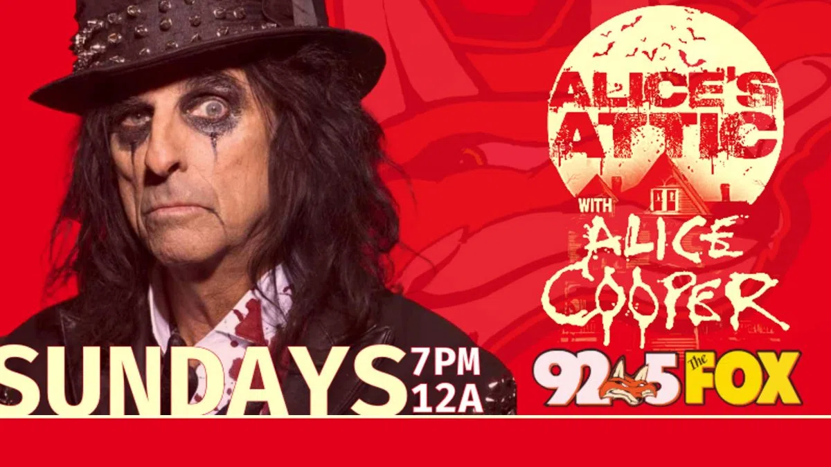 Alice's Attic with Alice Cooper | 92.5 THE FOX | WOFX-FM
