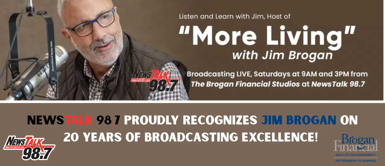 Feature: https://www.newstalk987.com/shows/more-living-with-jim-brogan/