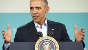 President Barack Obama answers questions during a news conference following the conclusion of the Association of Southeast Asian Nations (ASEAN) leaders summit at the Annenberg Retreat at Sunnylands in Rancho Mirage, Calif., Tuesday, Feb. 16, 2016.(AP Photo/Pablo Martinez Monsivais)