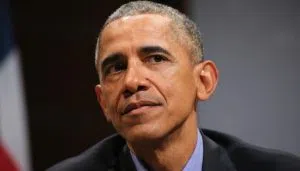 AUSTIN, TX - MARCH 11:  President of the United States Barack Obama speaks during the 2016 SXSW Music, Film + Interactive Festival at Long Center on March 11, 2016 in Austin, Texas.  (Photo by Neilson Barnard/Getty Images for SXSW)