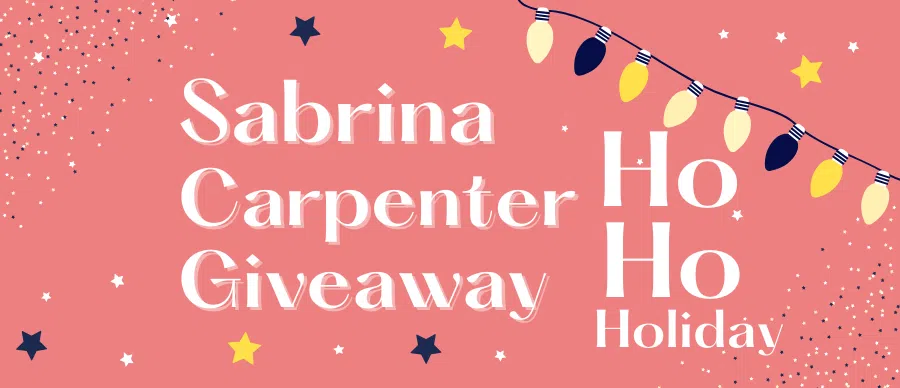 Feature: https://www.wwck.com/sabrina-carpenter-holiday-giveaway/