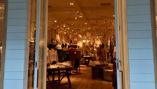"They seem to be in awe of the bright beautiful open concept of our store," says Patrizzi.