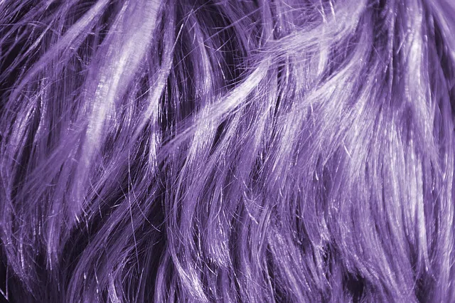 purple hair