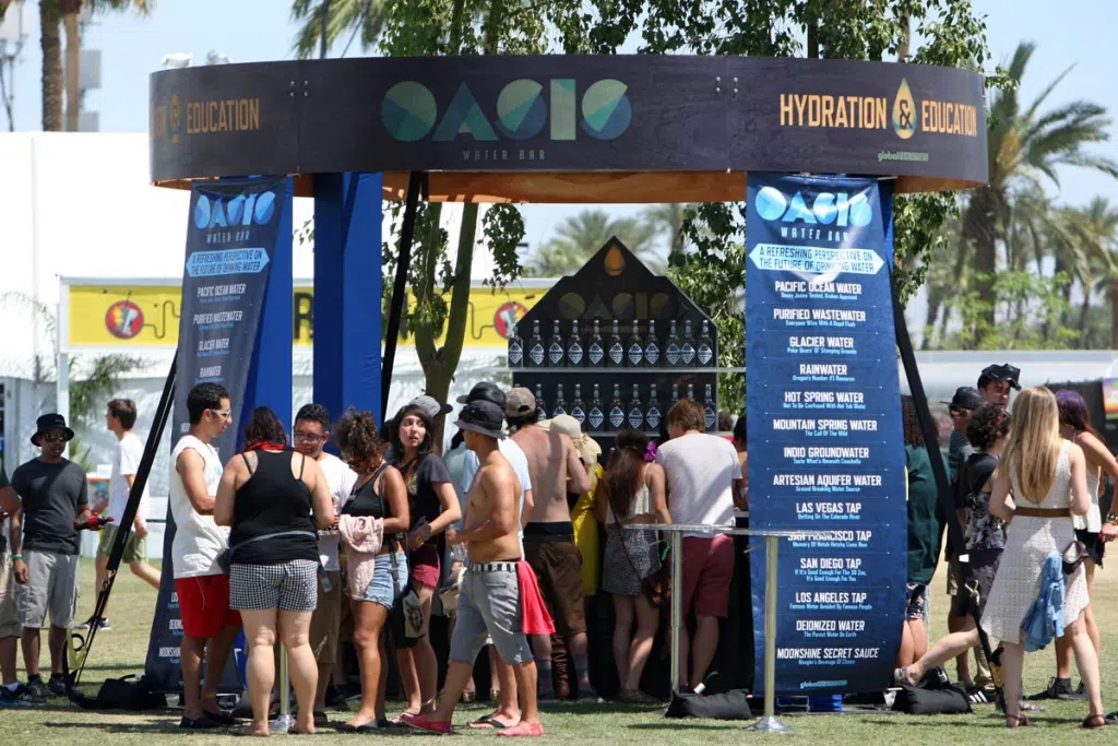 Coachella 2013 - The Oasis Water Bar