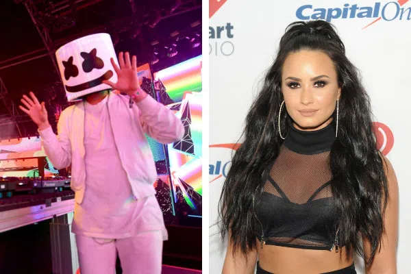 Marshmello and Demi Lovato