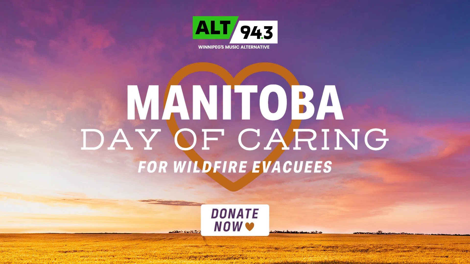 Manitoba Day of Caring for Wildfires Evacuees