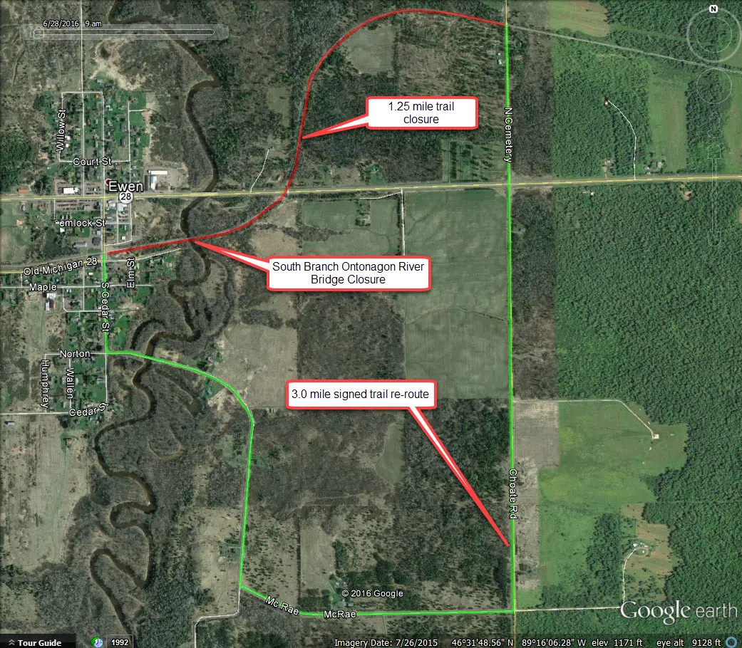 Re-route+Map | The Keweenaw Report