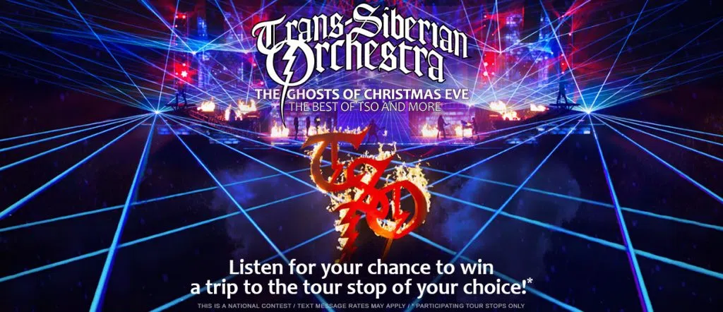 Listen for your chance to see Trans-Siberian Orchestra's The Ghosts of Christmas Eve at the tour stop of your choice*!