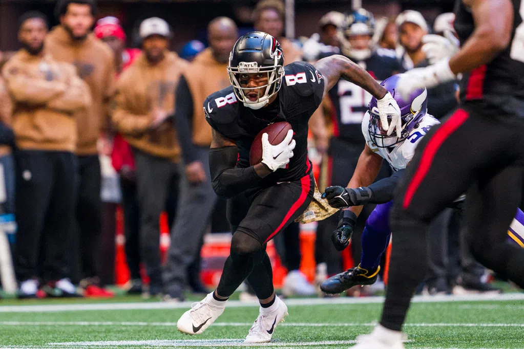 Atlanta Falcons tight end Kyle Pitts