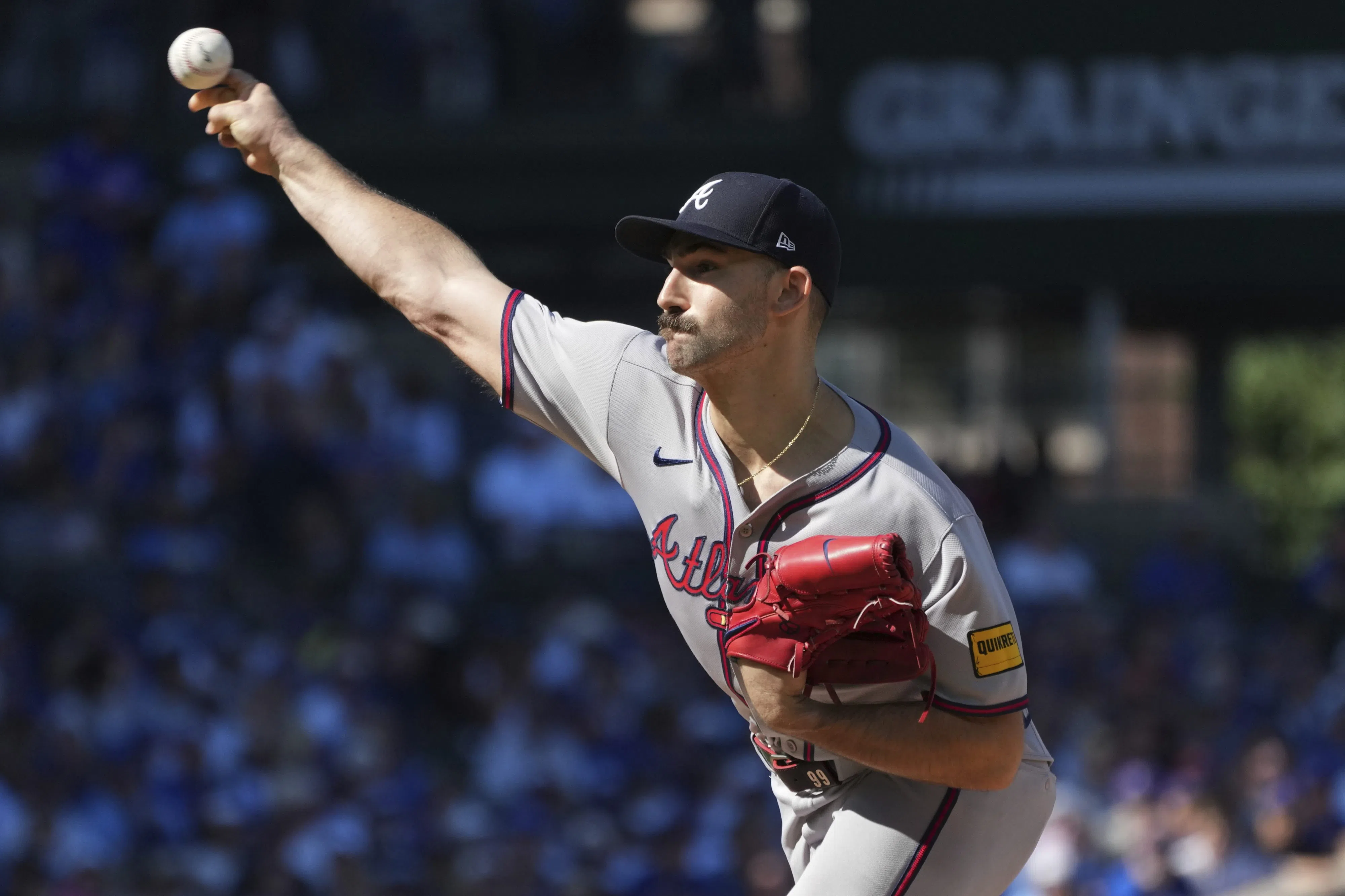 Atlanta Braves starting pitcher Spencer Strider