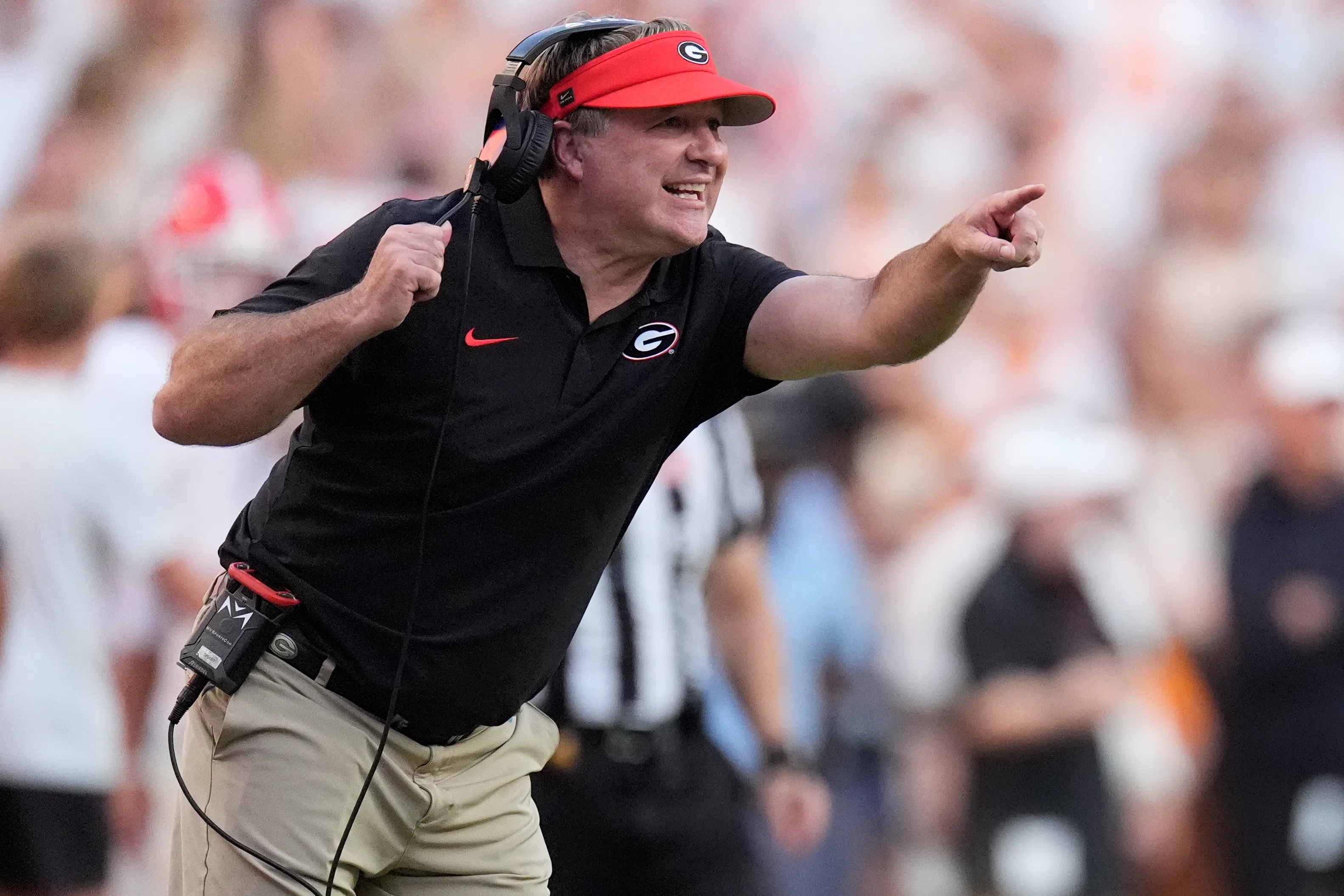 Georgia head coach Kirby Smart