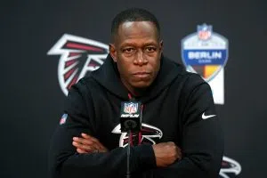 Atlanta Falcons head coach "Bad Dream" Raheem Morris