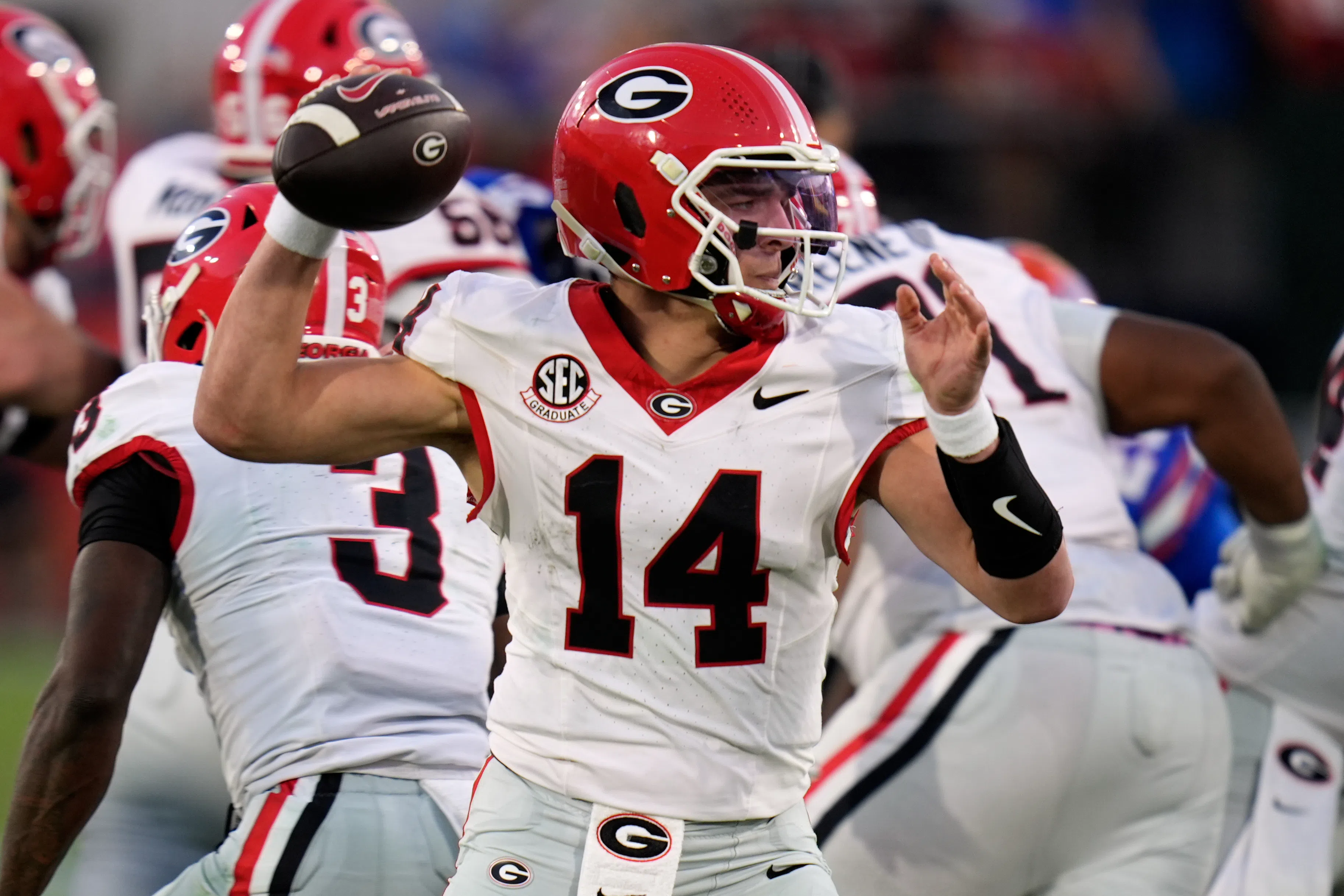 Georgia quarterback Gunner Stockton