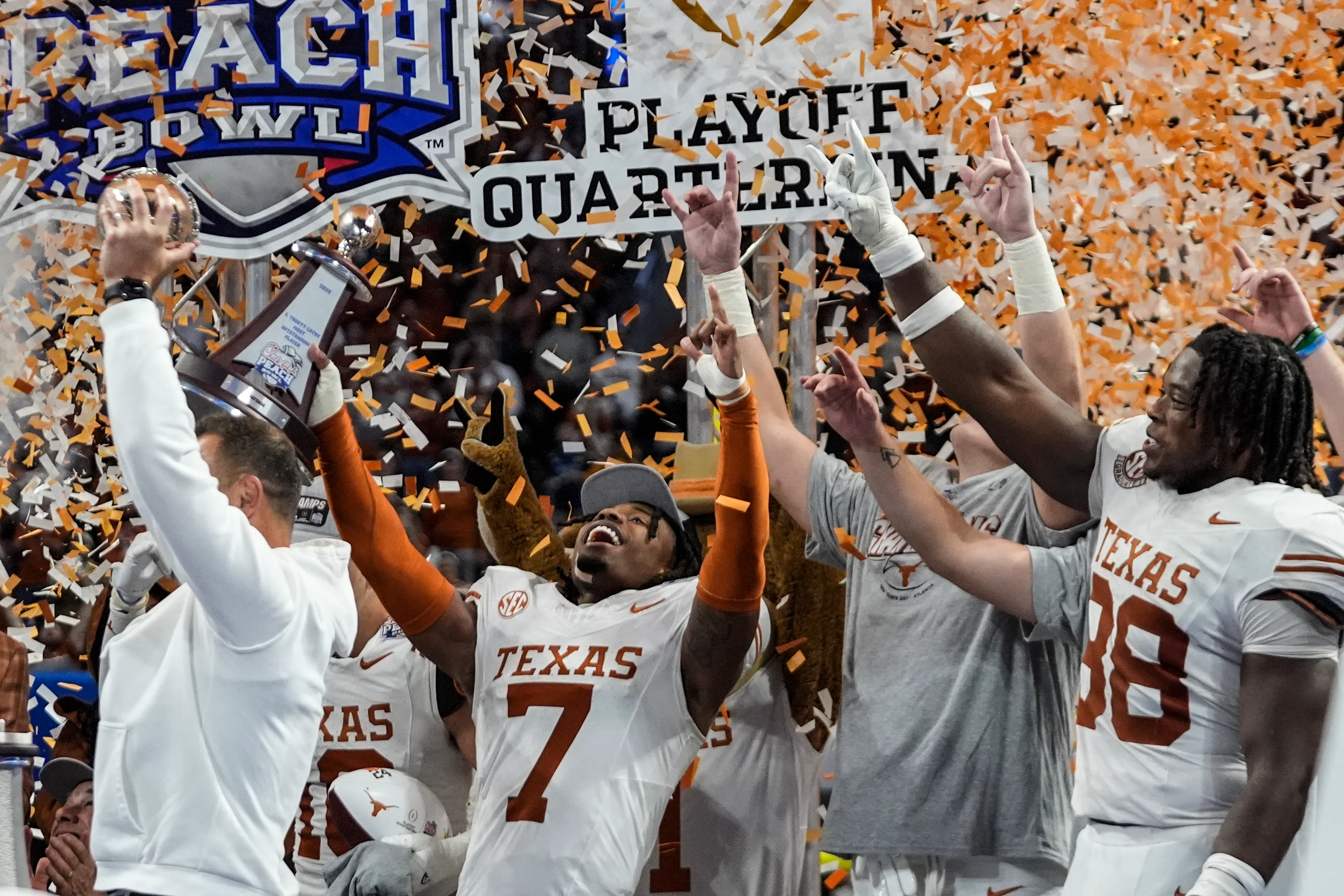 Peach Bowl Texas win