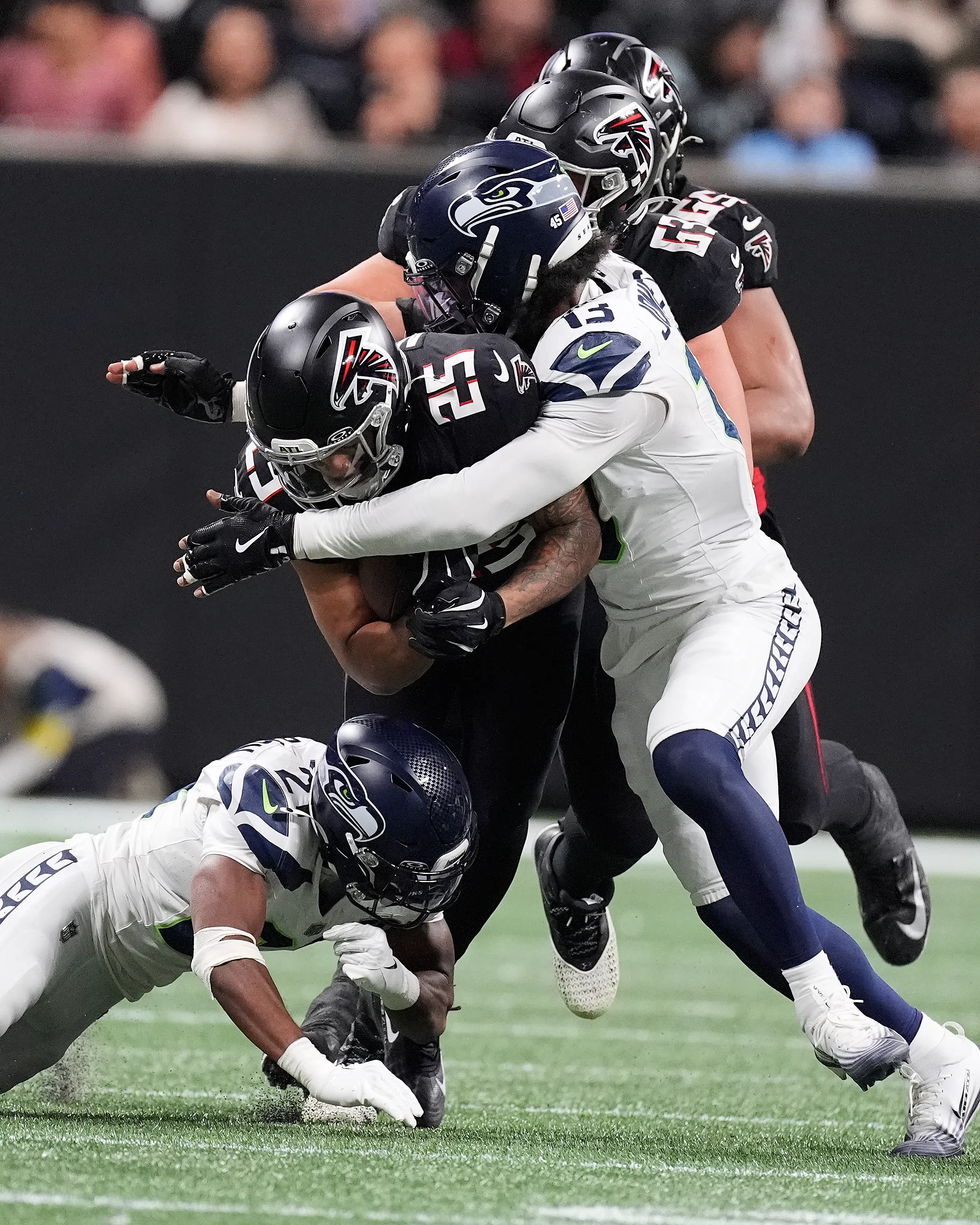 Atlanta Falcons running back Tyler Allgeier