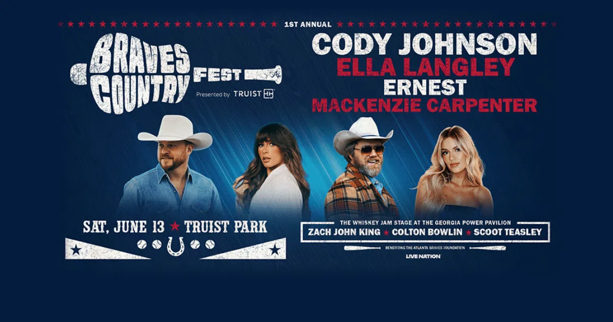 Atlanta Braves and Live Nation Announce Braves Country Fest Presented by Truist
