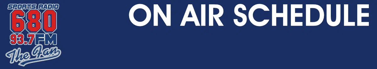 on air schedule 680 the fan 