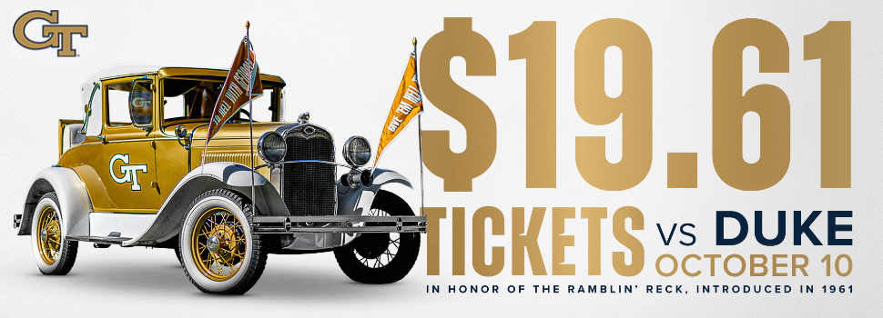Feature: https://ramblinwreck.evenue.net/promotions/FB-1961