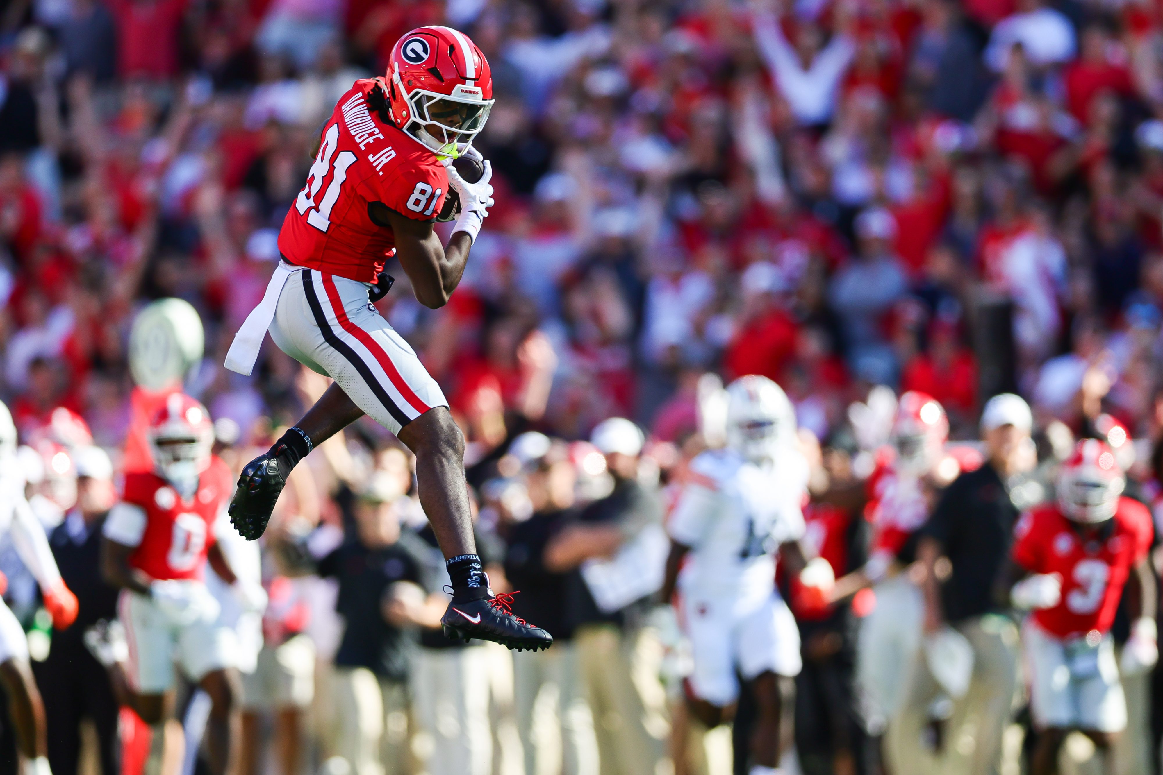 Georgia wide receiver Craig Dandridge Jr. 
