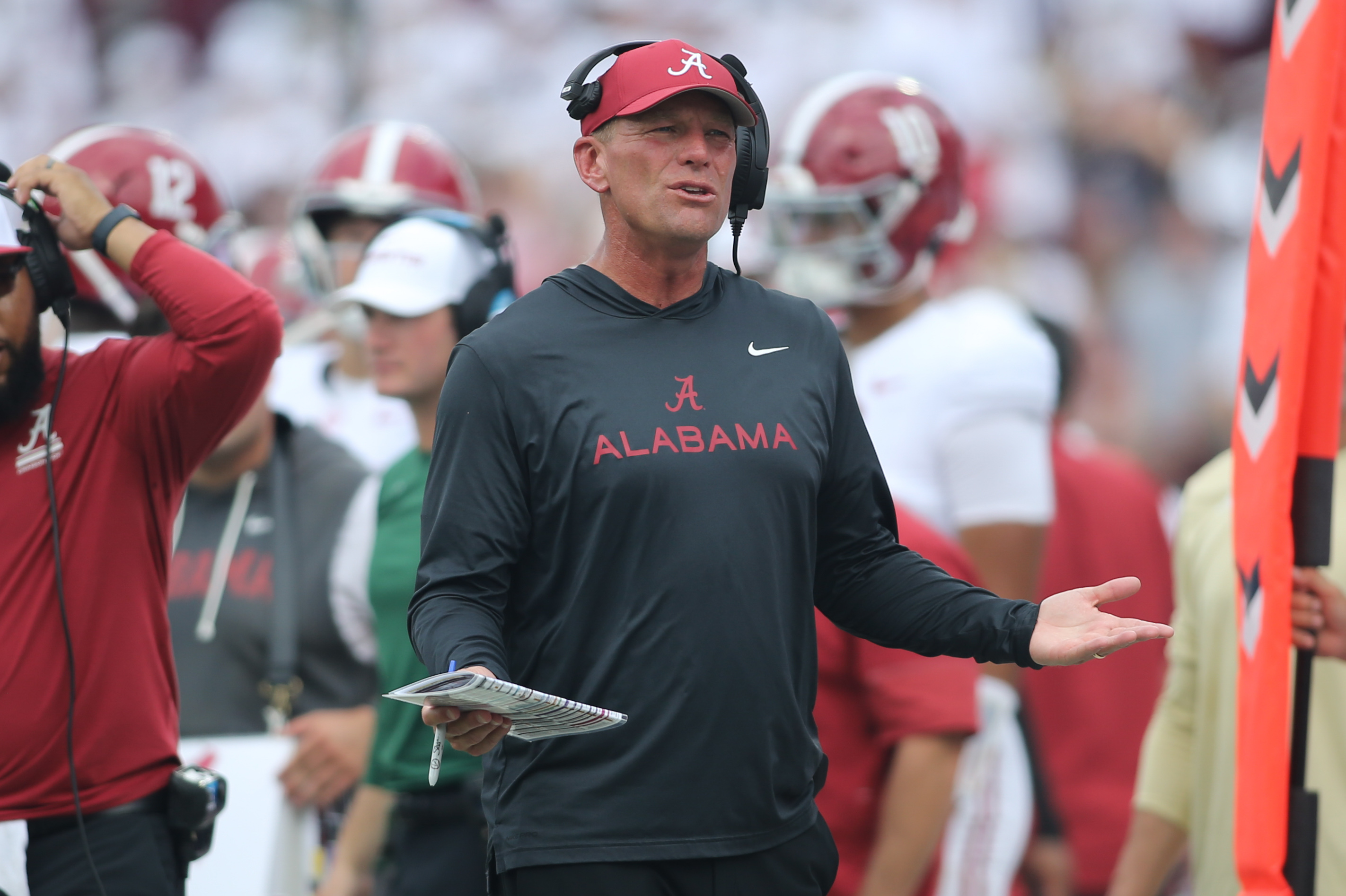 Alabama head coach Kalen DeBoer 