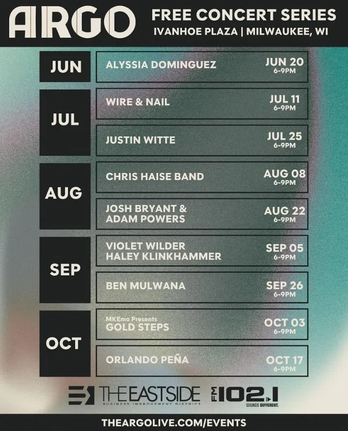 CONCERTS | 102.1 FM Milwaukee (WLUM-FM)