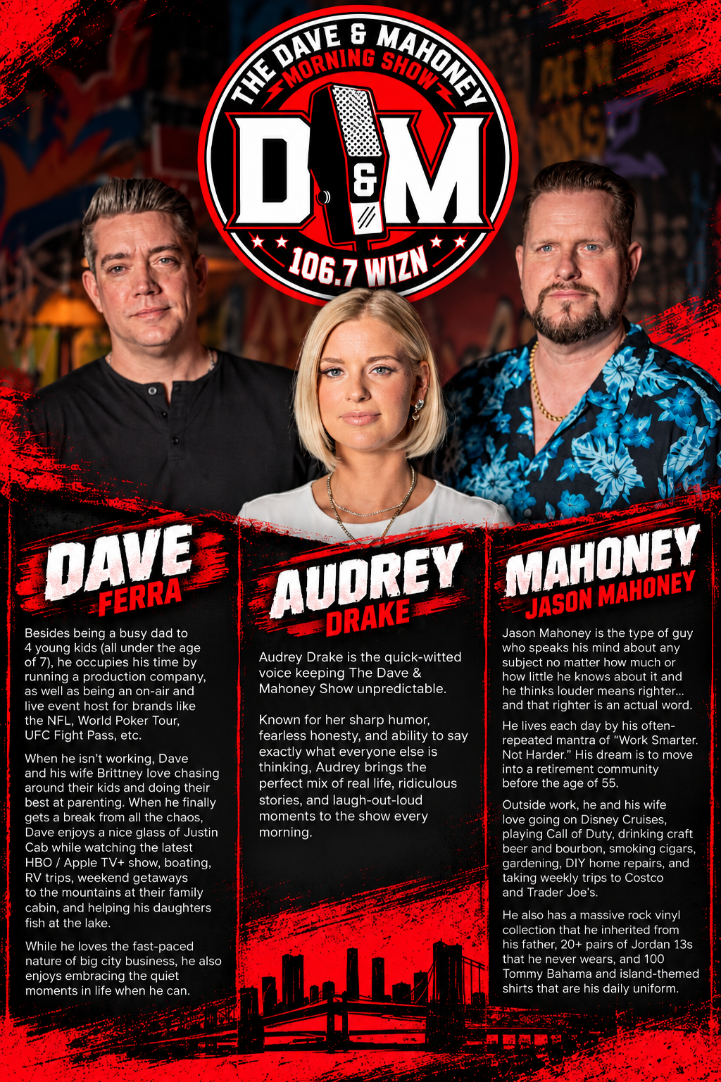 Dave & Mahoney on WIZN