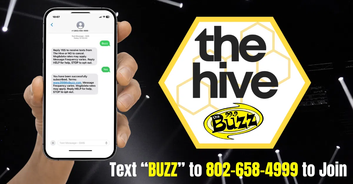 Feature: https://www.999thebuzz.com/the-hive-text-club/