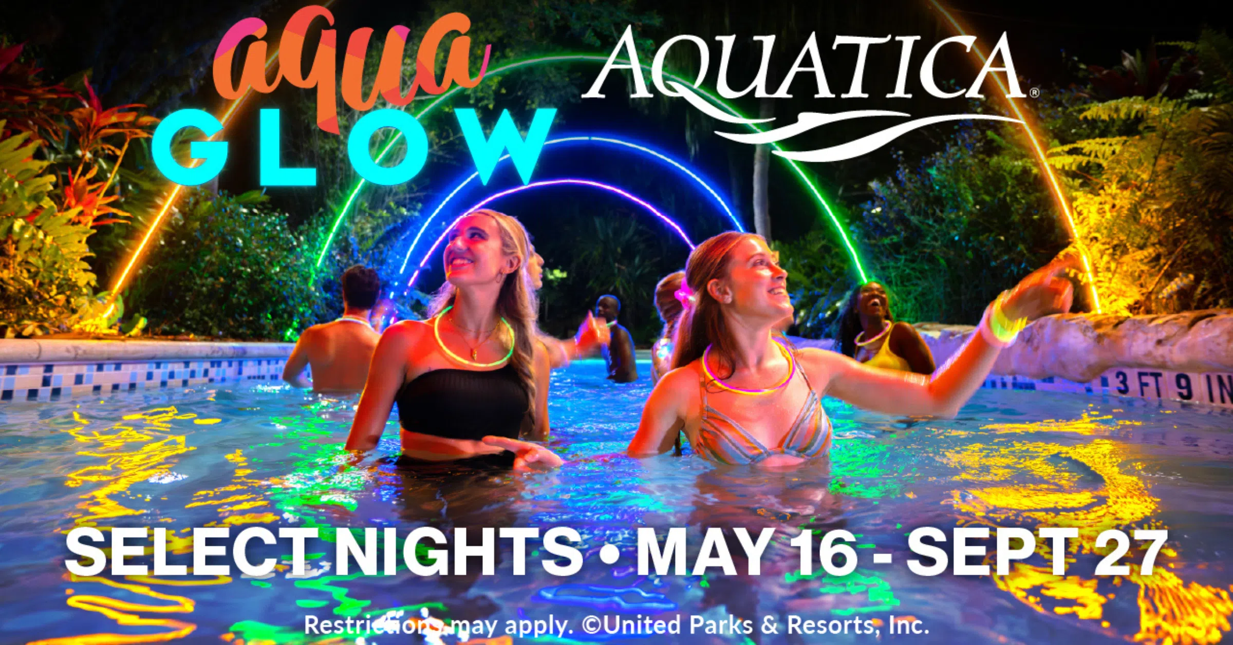 Feature: https://aquatica.com/orlando/events/aquaglow/?tab=tickets&utm_source=Radio&utm_medium=Digital&utm_campaig n=AquaGlow