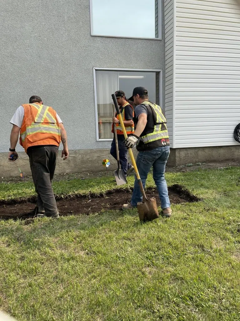 Gardening Angels program, St. Aiden's Society Facebook Image