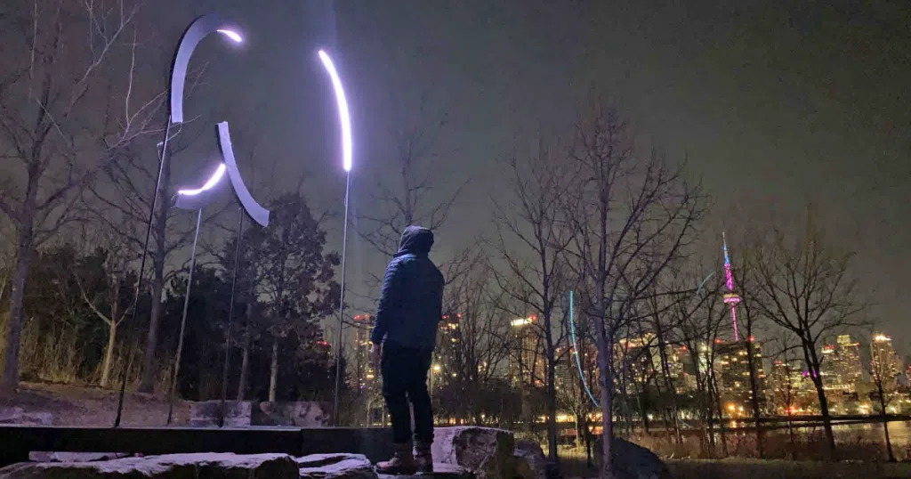 igNight Art Exhibition. Image via rmwb.ca/igNIGHT